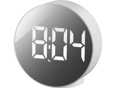 Reloj Despertador BRESSER 8010071GYEWHI Blanco