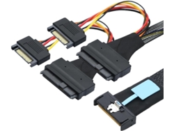 Cable Adaptador Para Servidor Multifunción Slimline Sas Mcio 8i 74p A 2 Sff 8639+15p