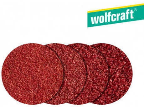 Pack 8 scos de lijado con vástago roscado 5608000 - Wolfcraft