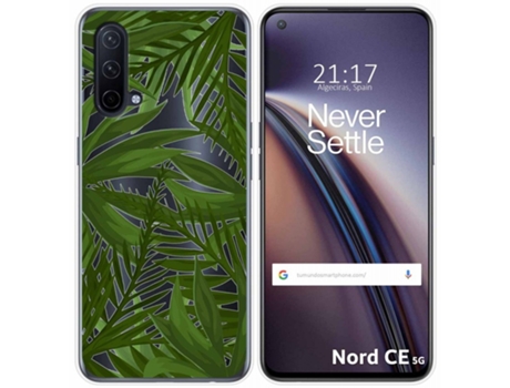 Carcasa OnePlus Nord CE 5G TUMUNDOSMARTPHONE Dibujos Transparente Multicolor