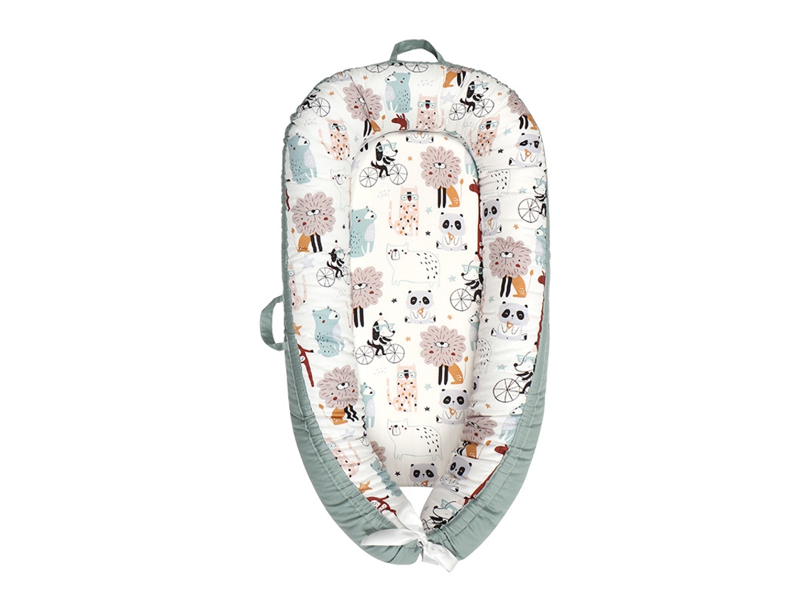 Cuna Portátil Desmontable Paseos Animales 50*80Cm SIURN