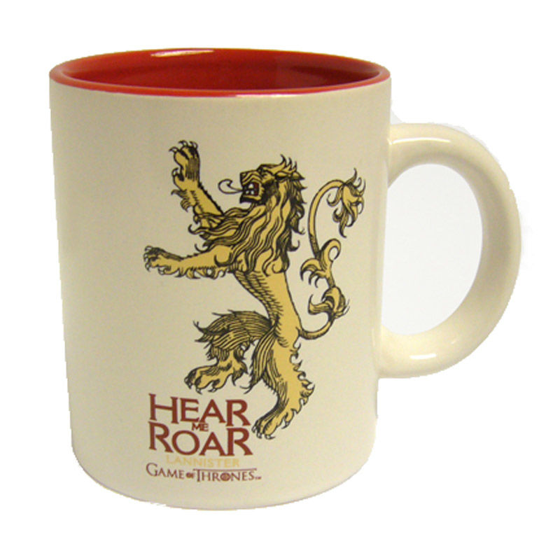 Taza SD TOYS Lannister Juego de Tronos roja