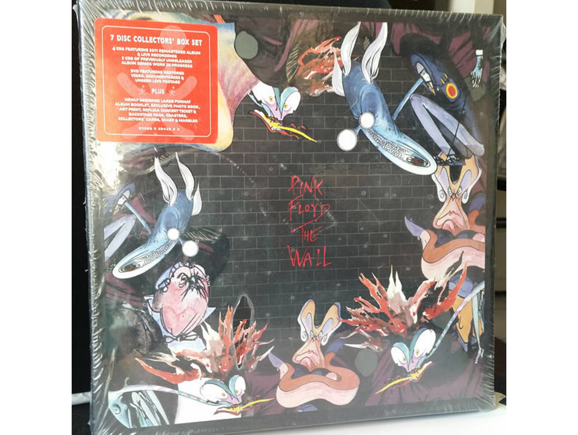 CD+DVD Pink Floyd - The Wall: Immersion Boxset (6CD+DVD)