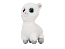 Peluche WILD PLANET Alpaca Blanca (15 x 9.5 x 18 cm - Poliéster)