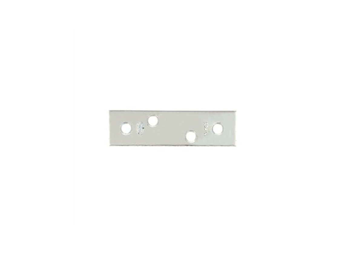 Caja Con 100 Placas Rectas Galvanizadas 100mm 424 Amig