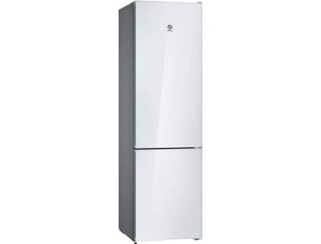 Horno alto 45 cm Balay 3CB5878B6, Cristal blanco, 47 L,  Pirolítico+Hidrolítico, A