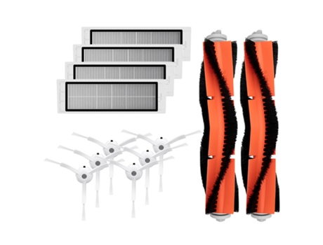 Ad-6 X Cepillo Lateral 4 X filtro Hepa 2 X cepillo principal para Xiaomi Vacuum 2 Roborock S50 Mi Robot piezas de aspiradora accesorio