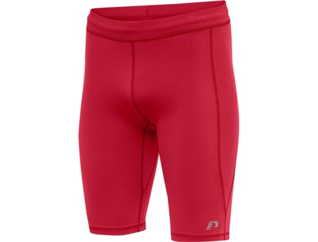 Pantalones Cortos para Hombre NEWLINE Compresión Tech Sprinters Rojo (S)