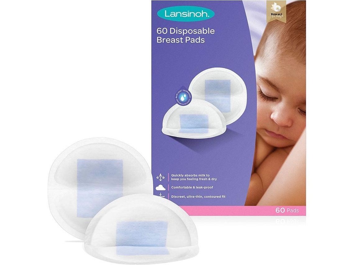Discos Absorbentes Desechables Para La Lactancia, Paquete De 60 Unidades, Ultrafinos Y Superabsorbentes.