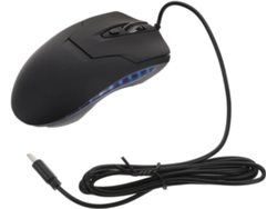 Mouse Gamer Com Fio Usb-c, Retroiluminação, Design Ergonômico E 6 Botões Para Laptop.