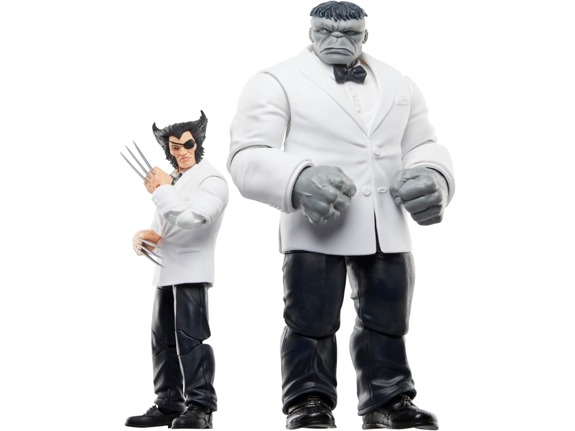 Set 2 Figuras Patch & Joe Fixit Wolverine X-Men Marvel Legends 15 Cm HASBRO