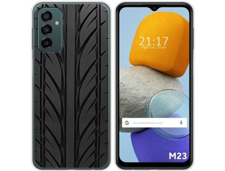 Carcasa para Samsung Galaxy M23 5G TUMUNDOSMARTPHONE Dibujos Neumatico Multicolor