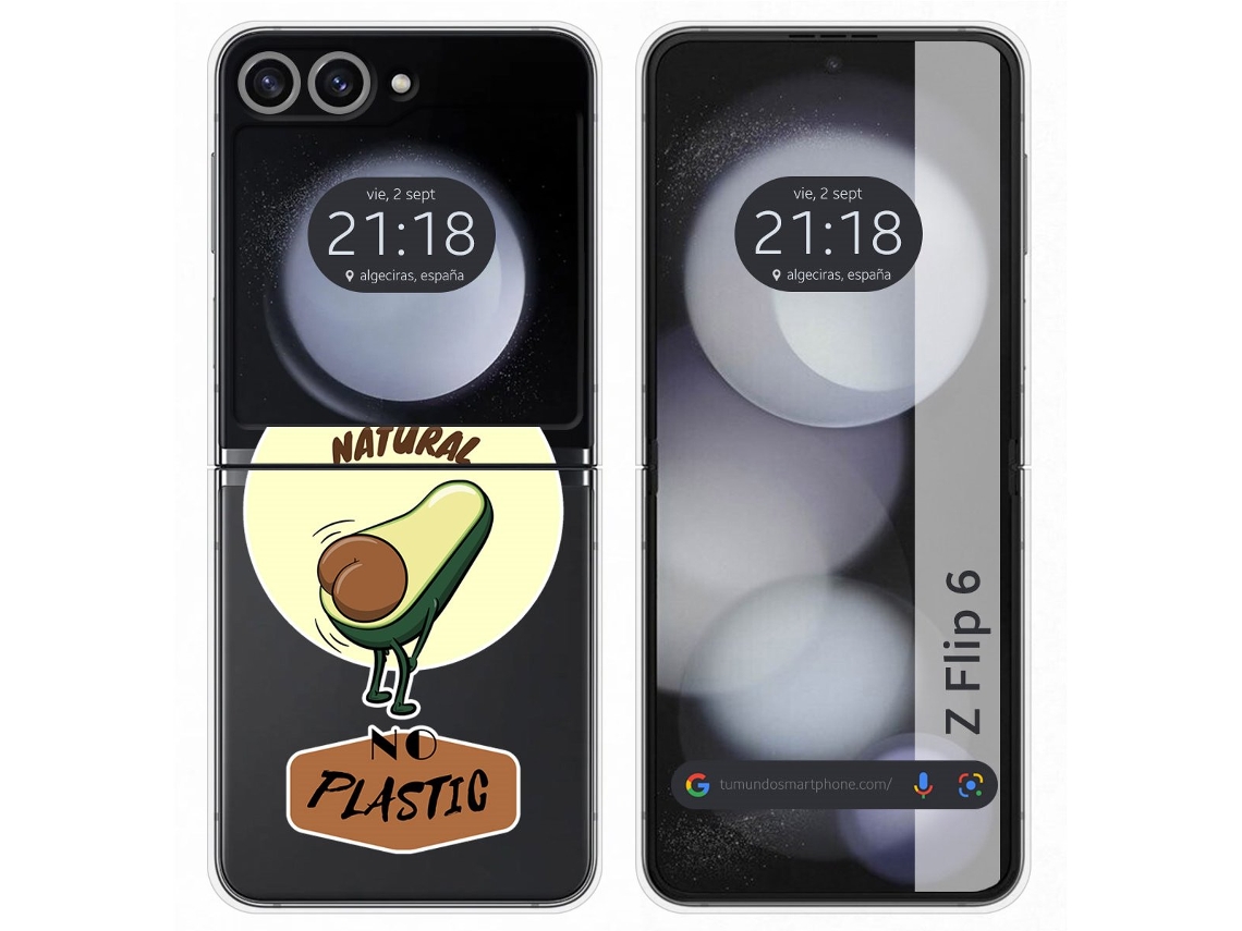 Funda Carcasa Dura Diseño Culo para Samsung Galaxy Z Flip 6 5G TUMUNDOSMARTPHONE Acrílico Multicolor