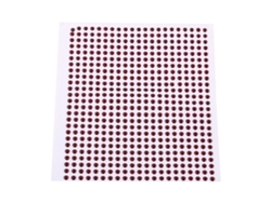 Ojos 3D para señuelos de pesca, adhesivo fuerte, para hacer cebo, rojos, 3 mm