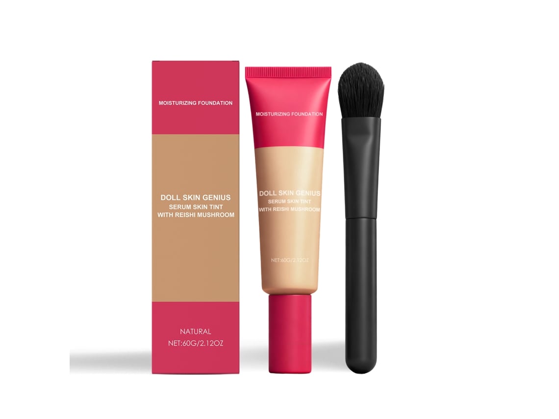 Base de maquillaje de color natural en crema hidratante para la piel