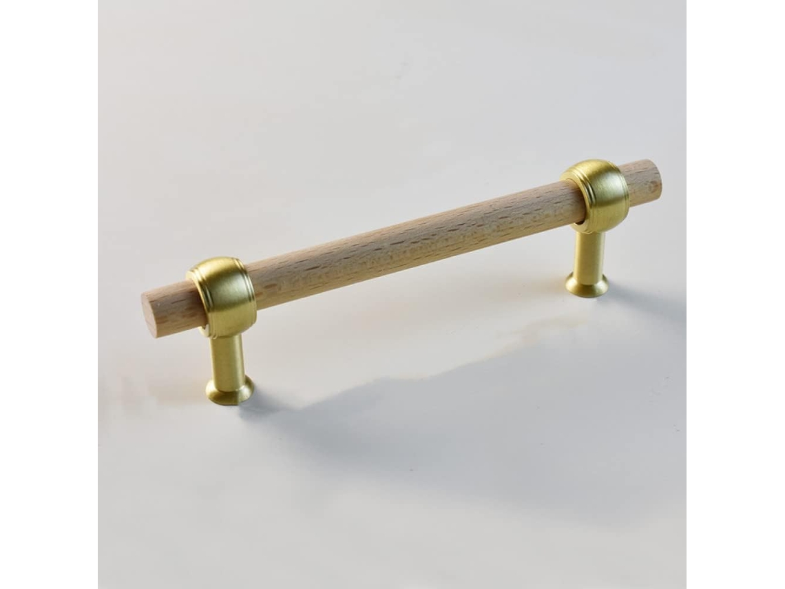 Puerta 96 Youther Gold Tiradores Largos De Madera Para Armarios