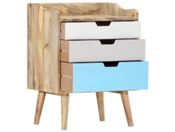 Maison Exclusive - Mesita De Noche De Madera Maciza De Mango 47x35x63 Cm