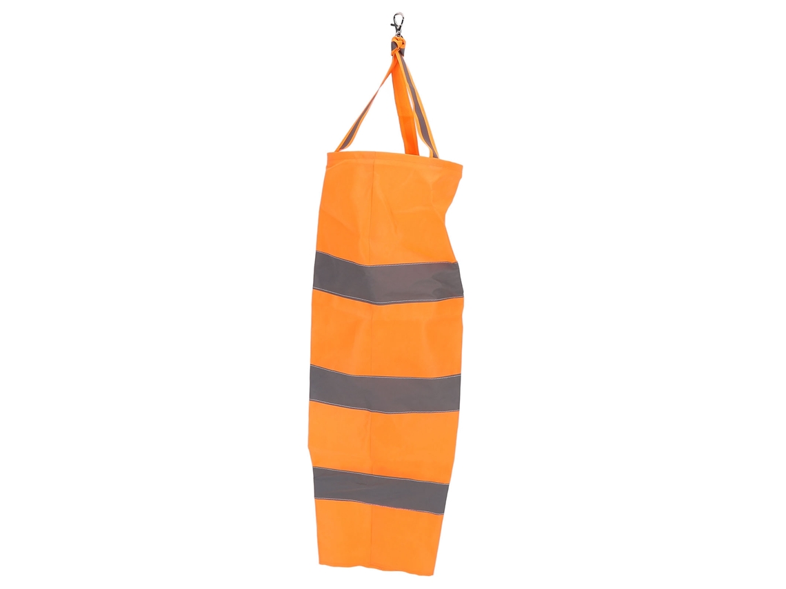 Pabellón Indicador Reflectante De Dirección Del Viento, Naranja, 60 Cm, Para Jardín, Aeropuerto, Parque.