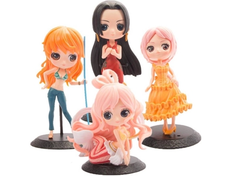 Set de Figuras OEM One Piece: Nami (4 unidades - 13 - 15 cm)
