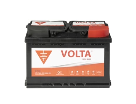 Batería para Coche VOLTA BATERIAS Basic 75Ah - 640A
