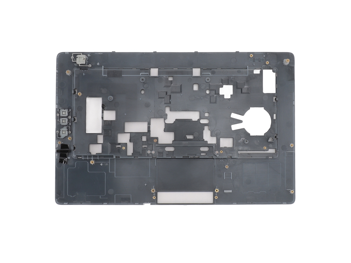 Camada superior de substituição para notebook Dell E6420, modelo C, cor preta com recortes precisos.