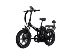 Bicicleta eléctrica plegable Rattan LM Ultra, batería extraíble 48V 40,5Ah, transmisión Shimano de 7 velocidades.