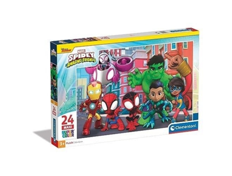 CLEMENTONI- Marvel Spidey y Sus Increíbles Amigos Supercolor Friends-2