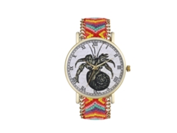 Reloj De Pulsera De Cuarzo Con Correa De Lana Sencilla, Informal, Moderna Y Elegante T14-fg(5)