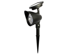 Foco Solar Led Para Exteriores, Lámpara De Jardín Impermeable, Luz Césped Y Jardín, Color Blanco.