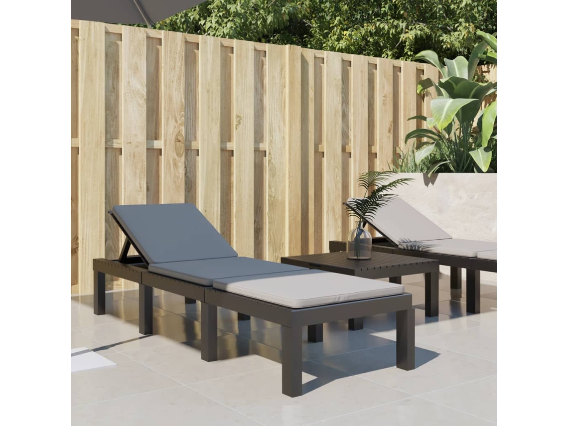 Tumbonasilla Con Cojines Pp Gris Antracita Wsd75906
