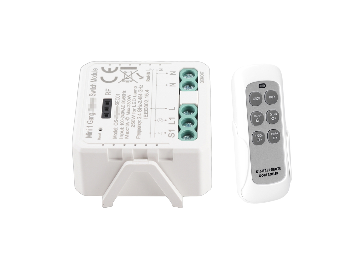 Módulo De Interruptor Inteligente Tuya Zigbee Con Aplicación Y Control Por Voz Alexa, 1 Canal