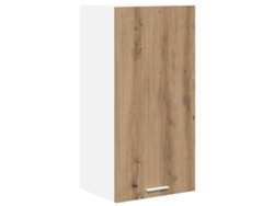 Maison Exclusive - Mueble Colgante Con Puerta Roble Artesano Y 40 X 31 X 80 Cm