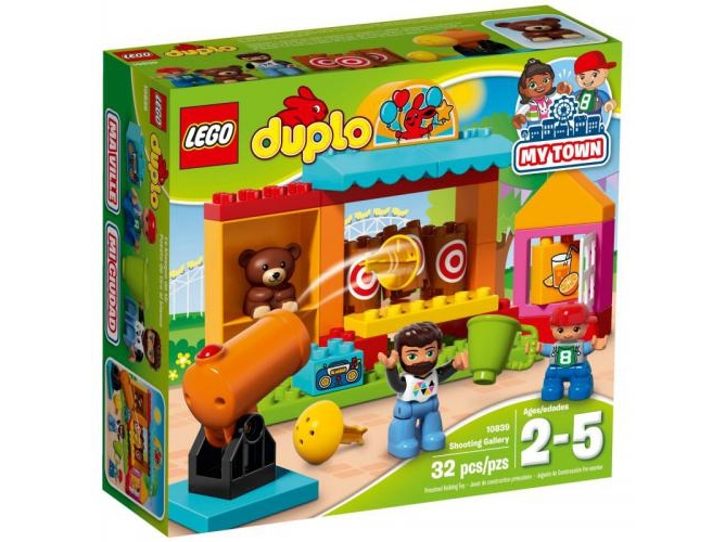 LEGO Duplo: Puesto de tiro al blanco 10839 (Edad Mínima: 2 - 32 Piezas)