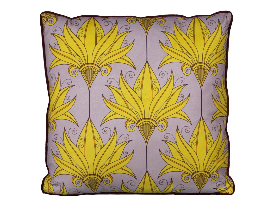 Almohada Decorativa DRW (45 x 45 cm - Amarillo)