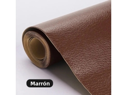 Cinta Autoadhesiva Para Reparar Cuero (marrón, 50 X 90 Cm) - Ideal Para Reparaciones Caseras De Sofás, Asientos Y Sillas.