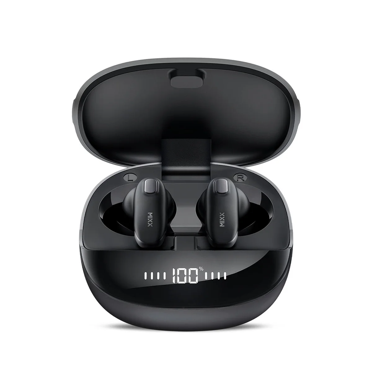 Auriculares MIXX Strambuds Mini Charge 2 (In Ear - Autonomía: Hasta: 6 horas - Negro)  