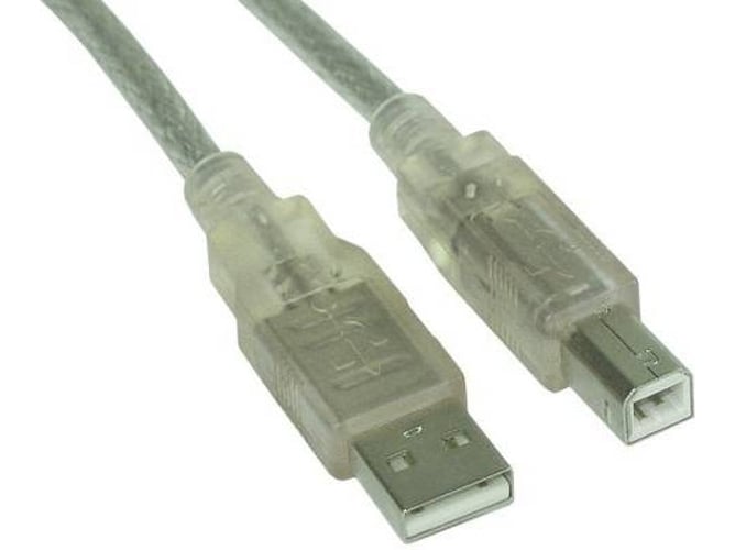 Cable USB INLINE (USB - USB - 10 m - Transparente)