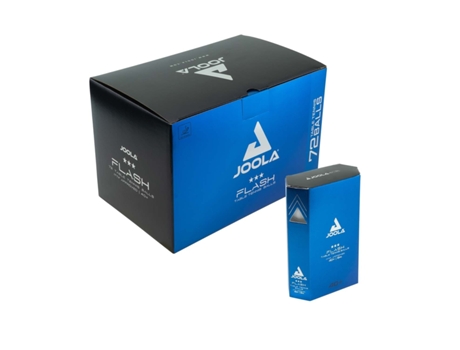 Juego de 3 pelotas de tenis de mesa JOOLA Flash 40