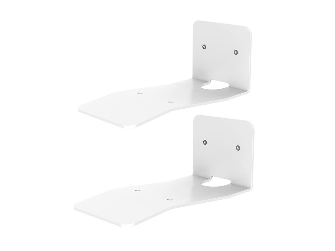 (paquete De 2, Blanco) Soportes De Montaje En Pared Para Altavoces, Soportes De Montaje En Pared De Metal, Accesorios Era300