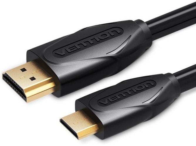 Cable VENTION Mini HDMI para HDMI de 1 metro - negro Metalizado