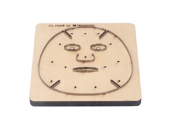 Troquel Multiusos Para Cortar Cuero Con Base De Madera Para Manualidades Y Máscaras.