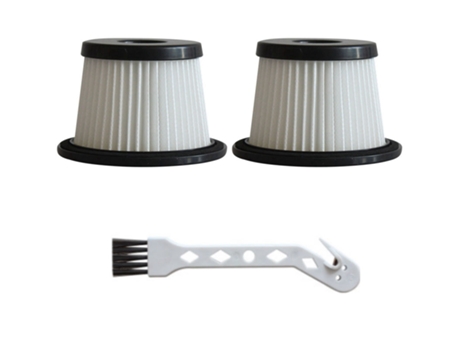 Piezas de filtro de repuesto para aspiradora Moosoo K24, accesorios inalámbricos de mano para aspiradora, cepillo de limpieza de filtro, paquete de 3