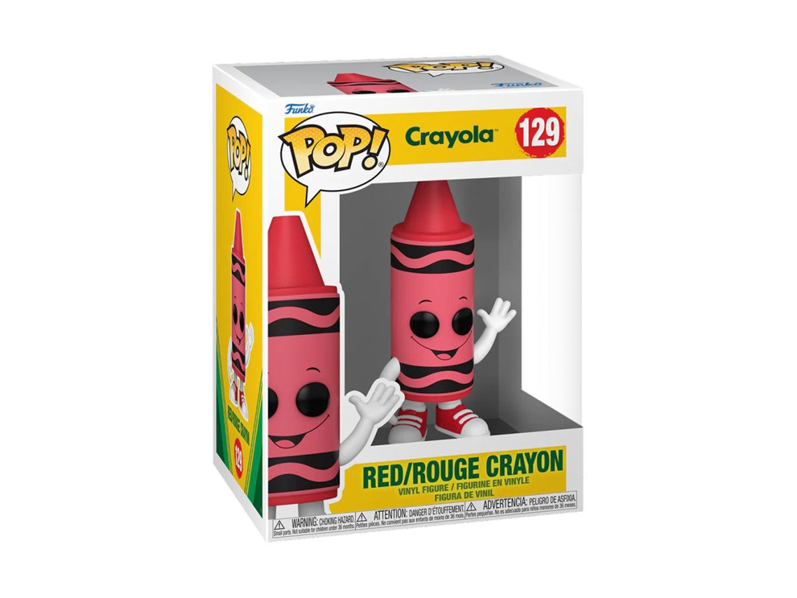 Figura Funko CRAYOLA Crayón rojo Pop! Vinilo