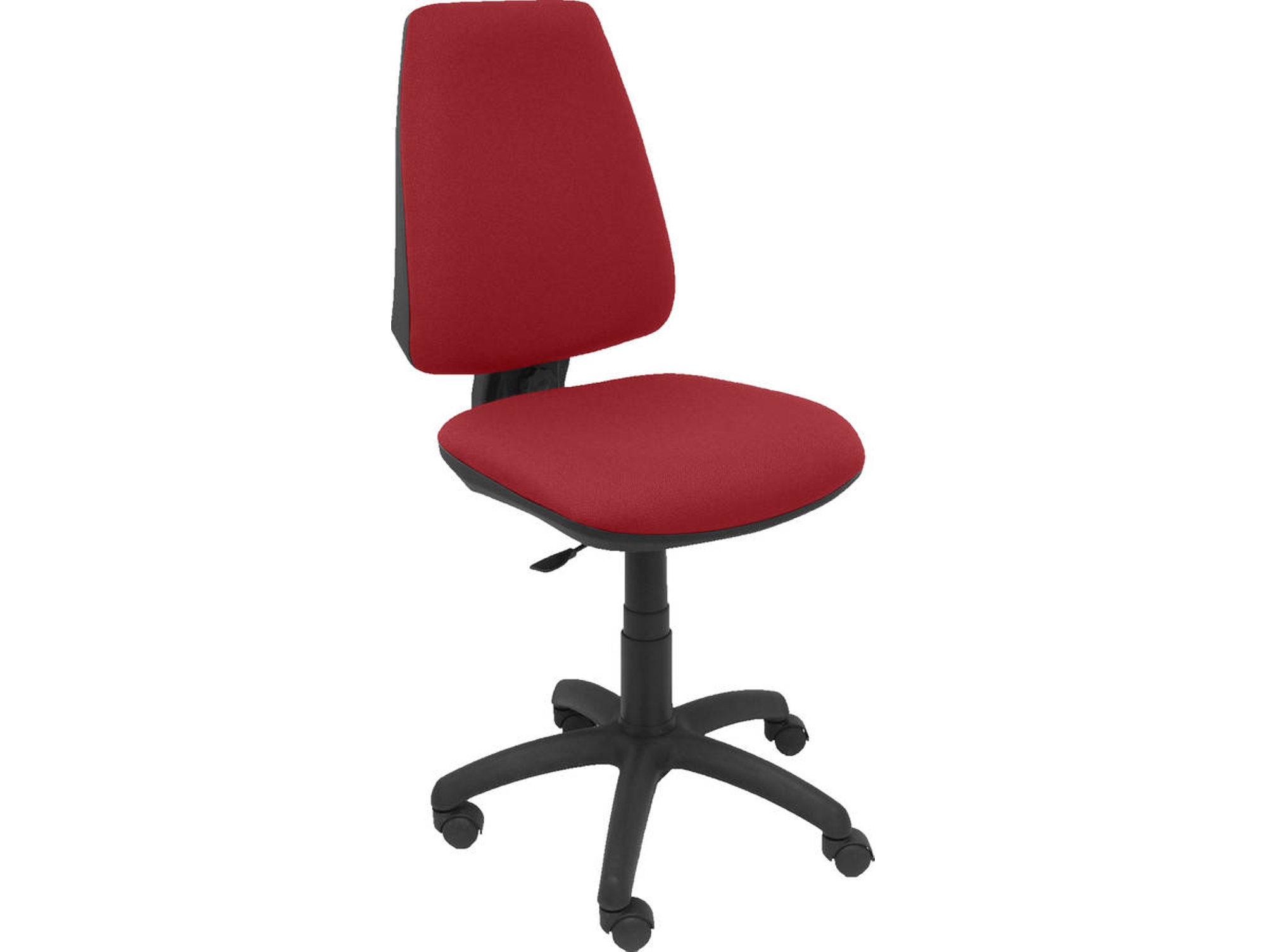 Silla de Escritorio Operativa PYC Elche CP Rojo (Sin Brazos - Tejido)