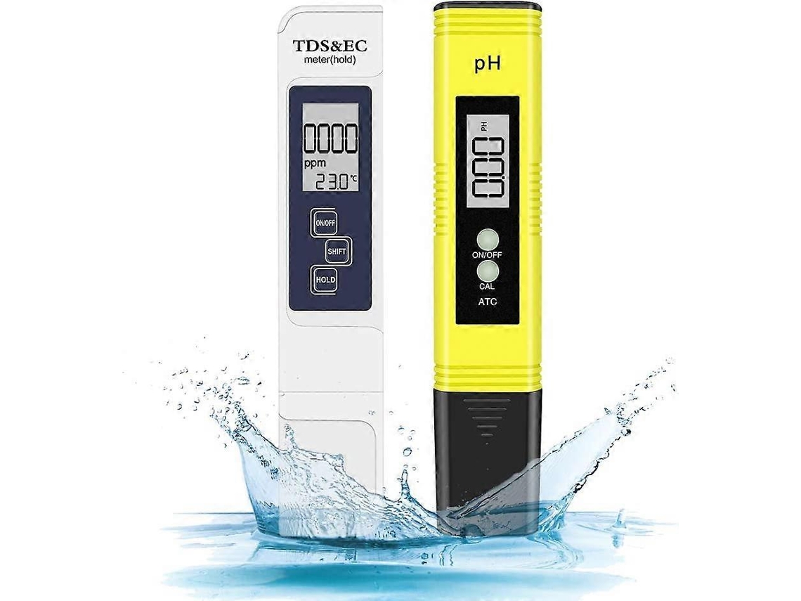 Meter Combo Ph Y Tds Digital, Tester Ph De Alta Precisión 0.05ph Para Agua De Grifo, Acuario Y Jardinería