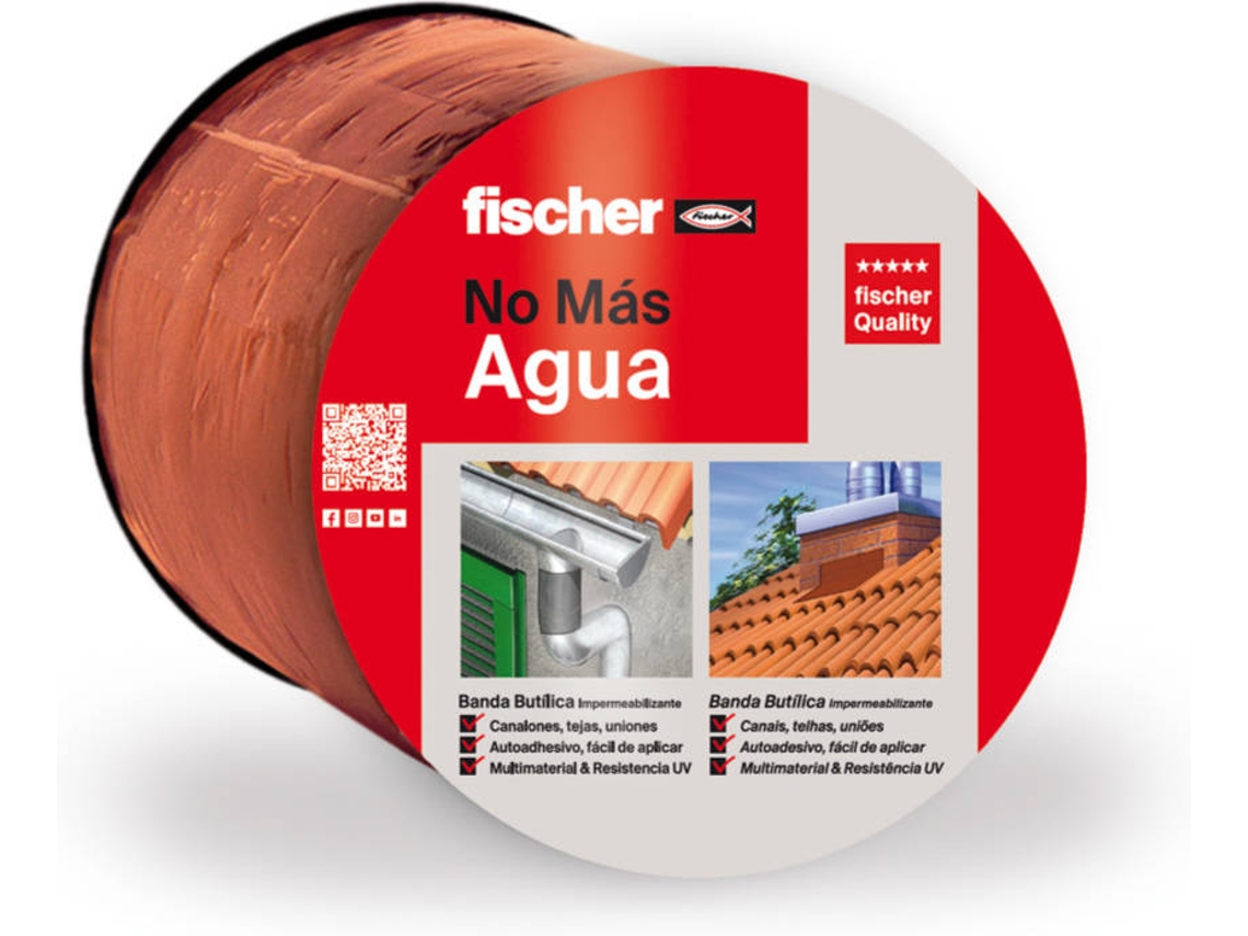 Cinta de Butilo FISCHER (Gris - 10cmx10m)