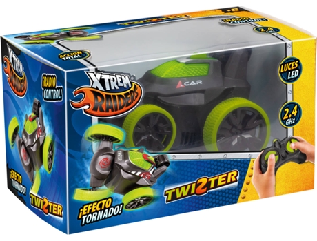 Coche teledirigido XTREM BOTS Raiders Twister (Edad Mínima Recomendada: 6 años)
