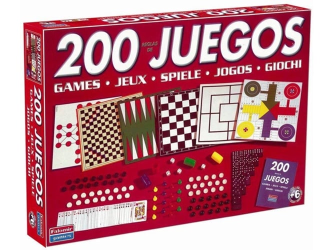 Juego de Mesa FALOMIR 200 Juego de Mesas Reunidos