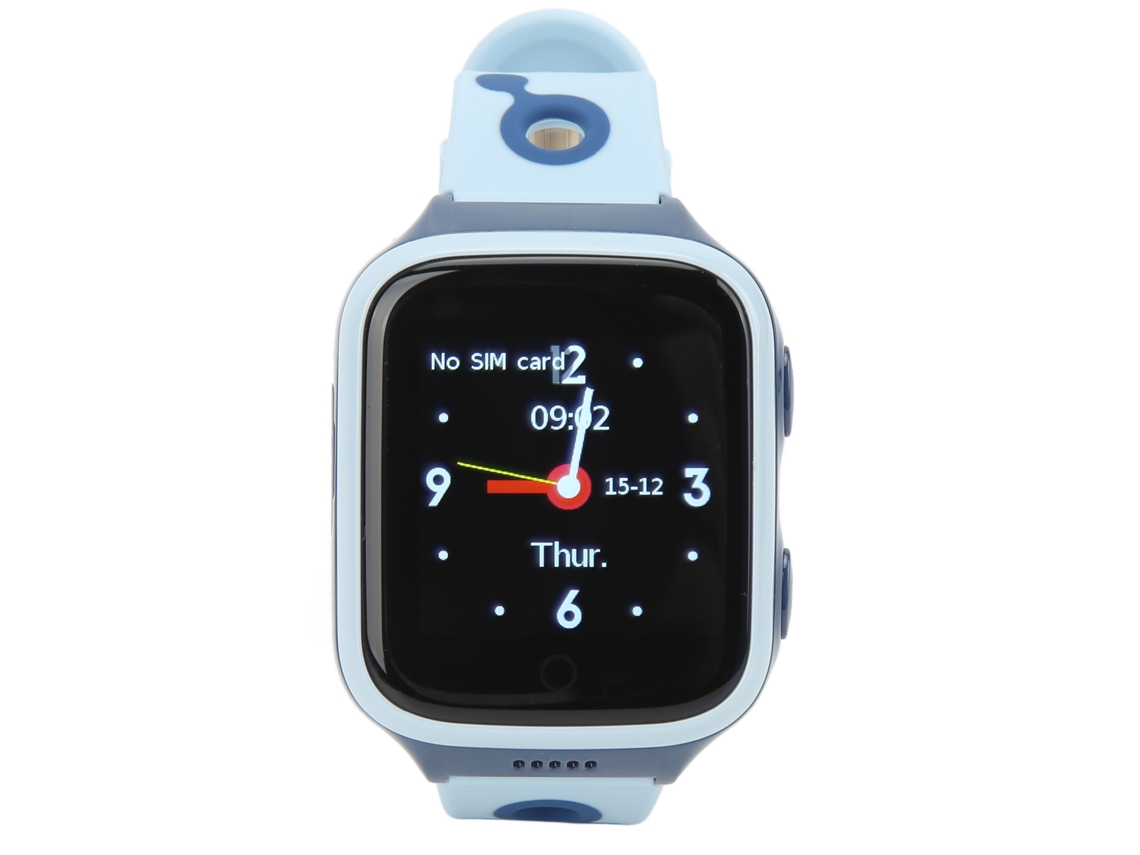 Reloj inteligente infantil con GPS 4G y pantalla táctil - Azul