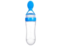 Biberão De Silicone, Silicone De Nível Alimentar + Pp De Nível Alimentar - Azul